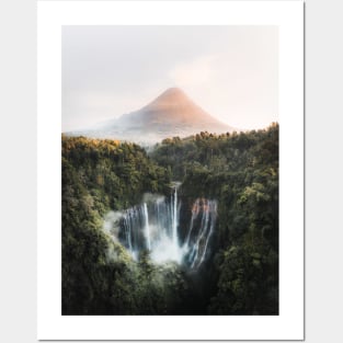 Tumpak Sewu Waterfall Posters and Art